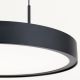 Pendule, Lustre suspendate - Lustra LED suspendata iluminat sus si jos TEIDE negru