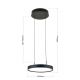Pendule, Lustre suspendate - Lustra LED suspendata iluminat sus si jos TEIDE negru