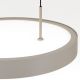 Pendule, Lustre suspendate - Lustra LED suspendata iluminat sus si jos TEIDE khaki
