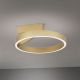 Lustre aplicate - Lustra aplicata LED circulara KOLK auriu periat 40cm