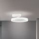 Lustra aplicata LED circulara KOLK alb 40cm
