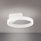 Lustre aplicate - Lustra aplicata LED circulara KOLK alb 40cm
