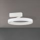 Lustre aplicate - Lustra aplicata LED circulara KOLK alb 40cm