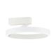 Lustre aplicate - Lustra aplicata LED circulara KOLK alb 40cm
