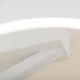 Lustre aplicate - Lustra aplicata LED circulara KOLK alb 40cm