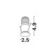 Iluminat pentru baie - Mini Spot LED incastrabil tavan fals / plafon pentru baie IP65 TINY negru
