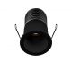 Mini Spot LED incastrabil tavan fals / plafon pentru baie IP65 TINY negru