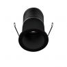 Mini Spot LED incastrabil tavan fals / plafon pentru baie IP65 TINY negru