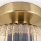 Lustre aplicate - Lustra aplicata cu sticla canelata CARNEVAL chihlimbar