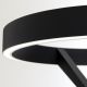 Lampadare - Lampadar LED circular iluminat sus si jos KOLK negru