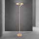 Lampadare - Lampadar LED circular iluminat sus si jos KOLK auriu periat