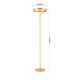 Lampadare - Lampadar LED circular iluminat sus si jos KOLK auriu periat