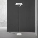 Lampadar LED circular iluminat sus si jos KOLK alb