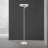 Lampadar LED circular iluminat sus si jos KOLK alb