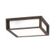 Aplice - Aplica perete sau tavan de exterior IP44 HENRY corten