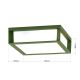 Aplice - Aplica perete sau tavan de exterior IP44 HENRY verde