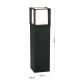 Stalpi - Stalp de exterior IP44 HENRY antracit H-60cm