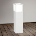 Stalp de exterior IP44 HENRY alb H-60cm