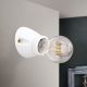 Aplice cu Spot - Mini Aplica perete din ceramica alba FROST