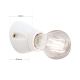 Aplice cu Spot - Mini Aplica perete din ceramica alba FROST