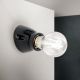Aplice cu Spot - Mini Aplica perete din ceramica neagra FROST