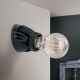 Aplice cu Spot - Mini Aplica perete din ceramica neagra FROST