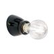 Aplice cu Spot - Mini Aplica perete din ceramica neagra FROST