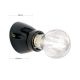 Aplice cu Spot - Mini Aplica perete din ceramica neagra FROST