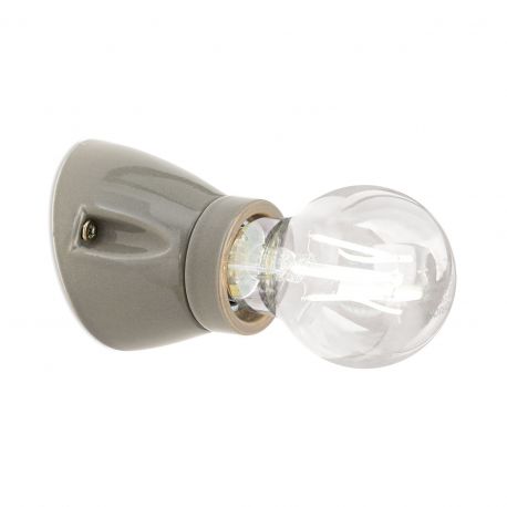 Aplice cu Spot - Mini Aplica perete din ceramica gri FROST
