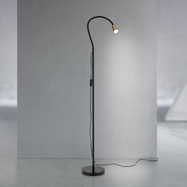 Lampadare - Lampa de podea flexibila cu spot GU10 DOTTY negru