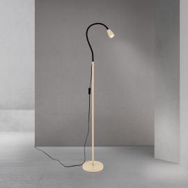 Lampadare - Lampa de podea flexibila cu spot GU10 DOTTY khaki