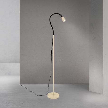 Lampadare - Lampa de podea flexibila cu spot GU10 DOTTY khaki