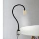 Lampi birou - Lampa cu sistem de prindere masa, flexibila cu spot GU10 DOTTY khaki