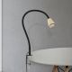 Lampi birou - Lampa cu sistem de prindere masa, flexibila cu spot GU10 DOTTY khaki
