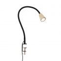 Lampa cu sistem de prindere masa, flexibila cu spot GU10 DOTTY khaki
