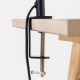 Lampi birou - Lampa cu sistem de prindere masa, flexibila cu spot GU10 DOTTY khaki