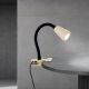 Lampi birou - Lampa cu clema, flexibila cu spot GU10 DOTTY khaki