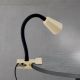 Lampi birou - Lampa cu clema, flexibila cu spot GU10 DOTTY khaki