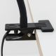 Lampi birou - Lampa cu clema, flexibila cu spot GU10 DOTTY negru