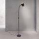 Lampadare - Lampa de podea cu spot directionabil Gili negru mat