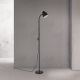 Lampadare - Lampa de podea cu spot directionabil Gili negru mat