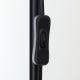 Lampadare - Lampa de podea cu spot directionabil Gili negru mat