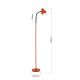 Lampadare - Lampa de podea cu spot directionabil Gili rosu coral