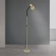 Lampadare - Lampa de podea cu spot directionabil Gili verde deschis