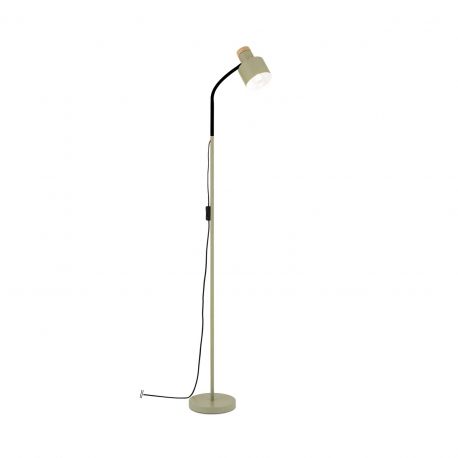 Lampadare - Lampa de podea cu spot directionabil Gili verde deschis