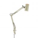 Lampa cu brat articulat si sistem de prindere masa, Gili verde deschis