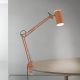 Lampi birou - Lampa cu brat articulat si sistem de prindere masa, Gili rosu coral