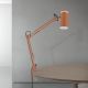 Lampi birou - Lampa cu brat articulat si sistem de prindere masa, Gili rosu coral