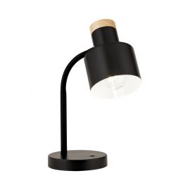 Lampa de birou Gili negru mat