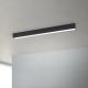Pendule, Lustre suspendate - Lustra liniara aplicata/ suspendata LED CCT PALKKI 113cm, negru
